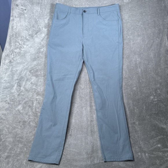 Vuori Other - Vuori Meta Pants Mens 36 Gray Chino Athleisure Stretch Golf Relaxed Fit V430